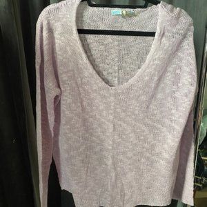 Womens Lightweight Sweater Lilac Size L